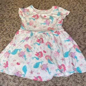 Mermaid skater dress